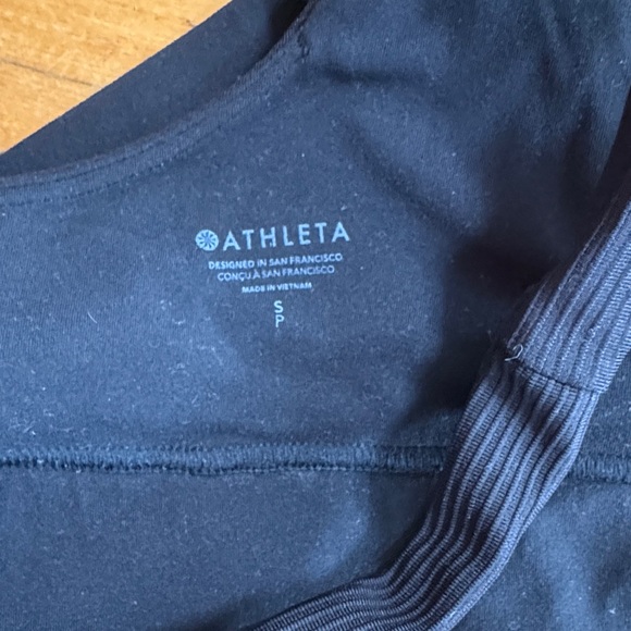 Athleta Black Ribbed Set - Picture 4 of 8